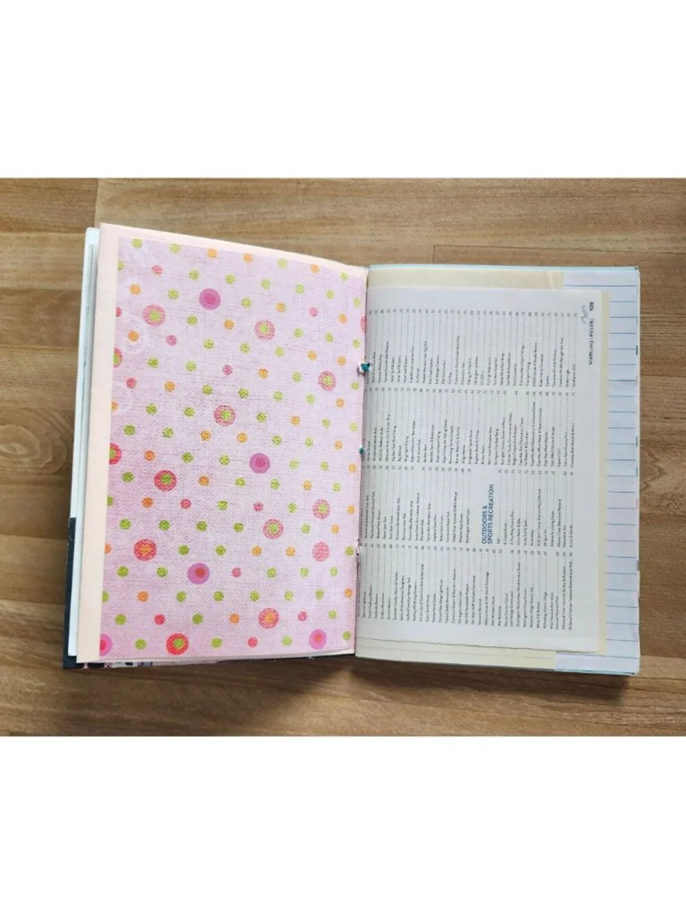 Handmade junk journal
